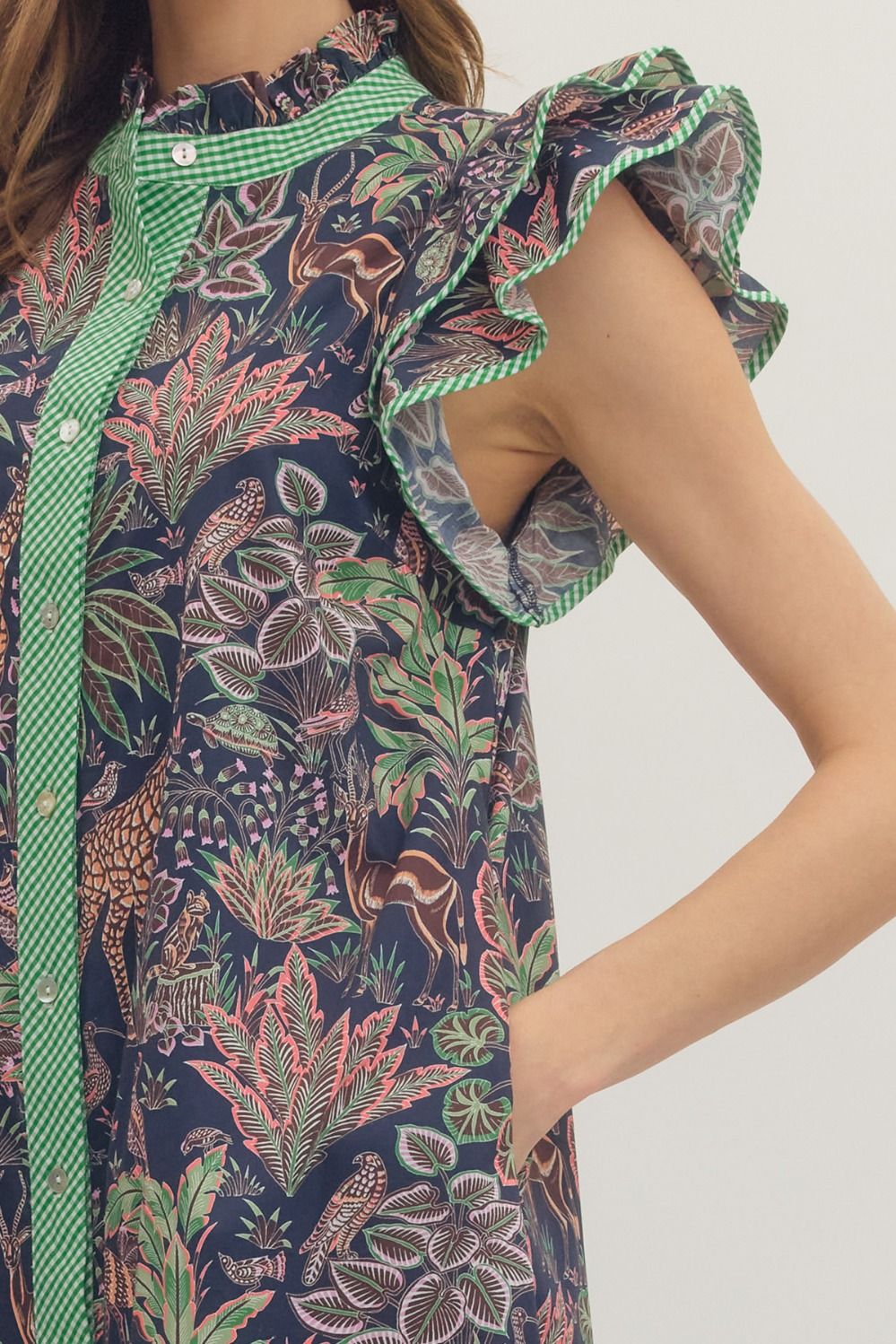 Life in the Wild Midi Dress