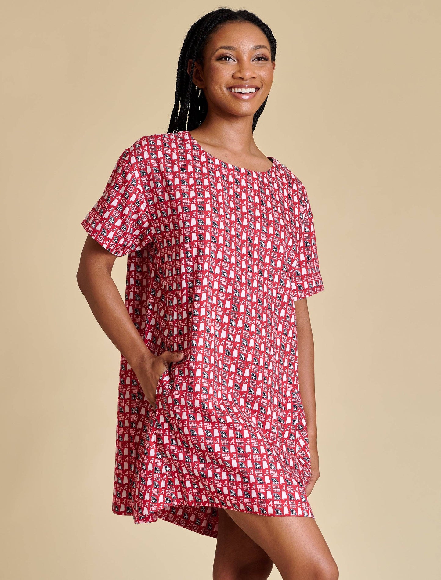 The Twill A-Line Dress