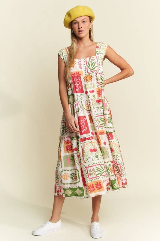 Tutti Fruitty Midi Dress