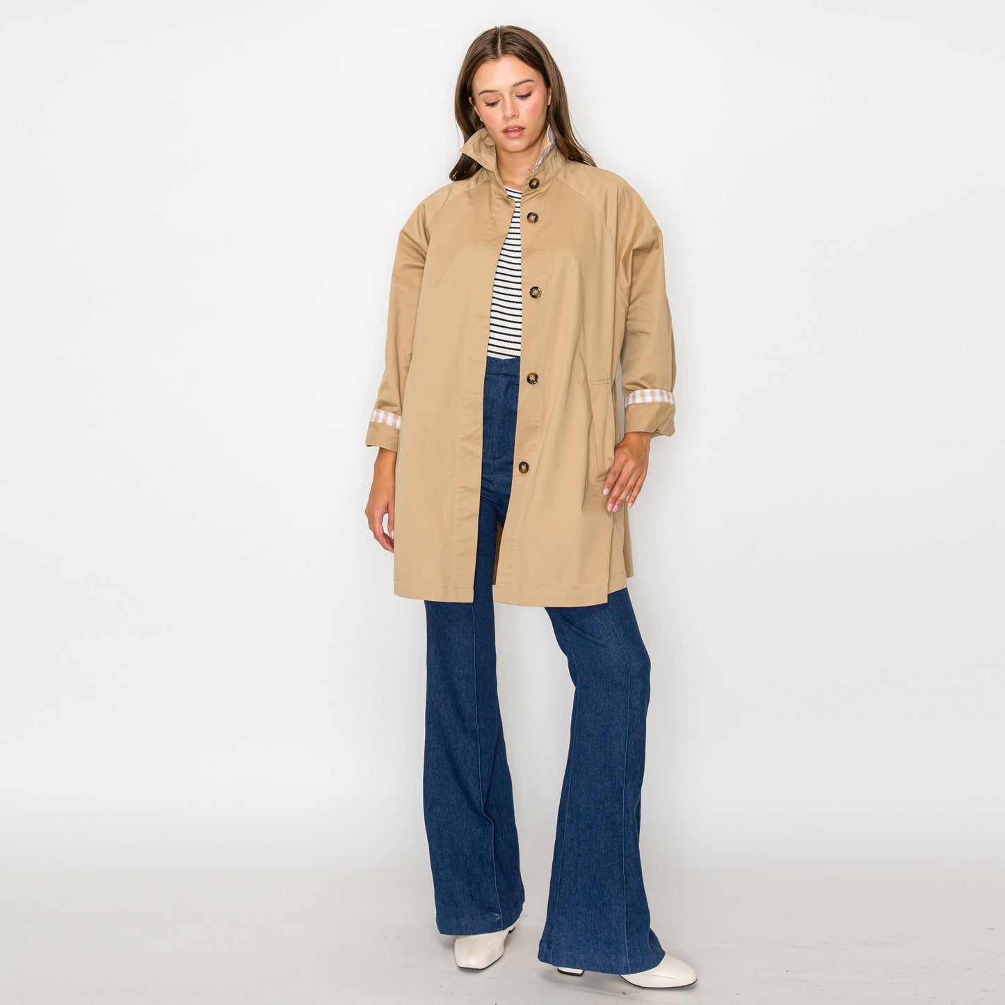 Oversized French Trench Coat