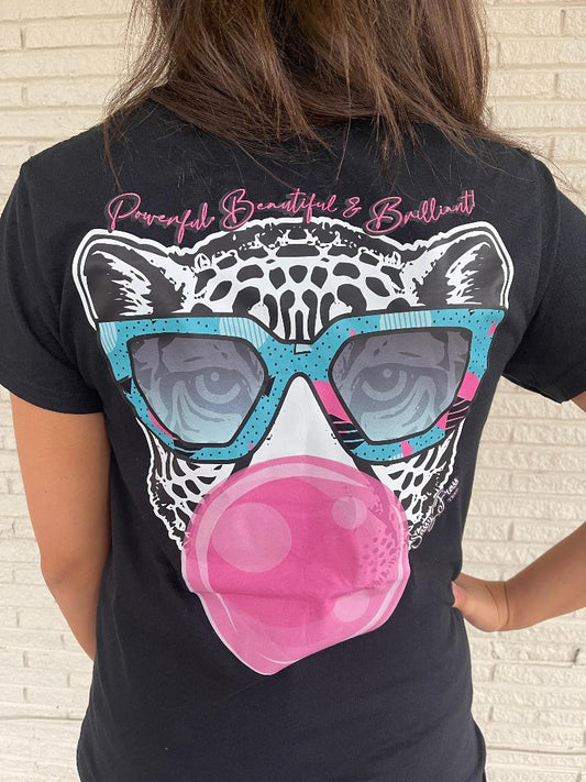 Cheetah Bubblegum Tee