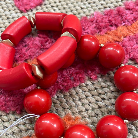 Red Rage Bracelet Set