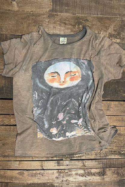 Jaded Gypsy Moon Dance Full Moon Tee