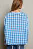 Palm Beach GIngham Blouse