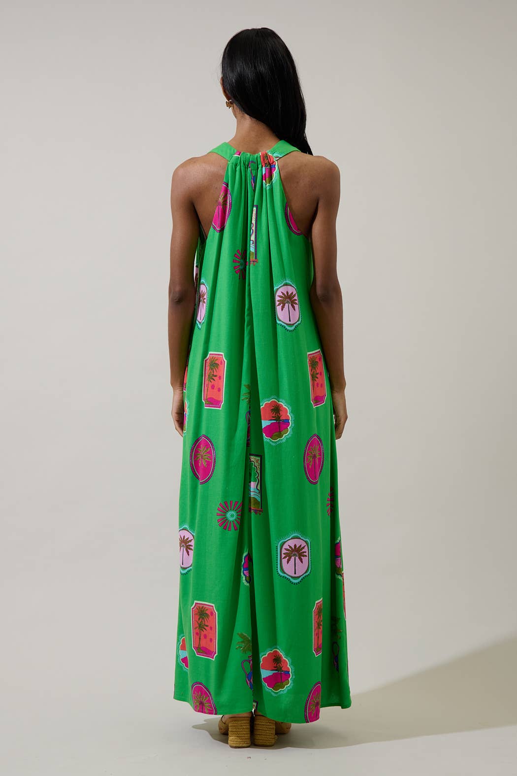 Dreaming of a Vacay Halter Dress