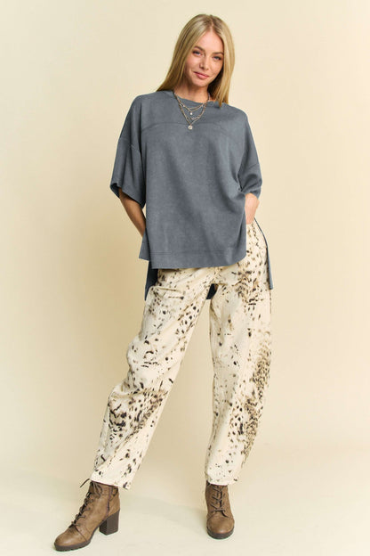 Dusty Days Dolman Sleeve Top