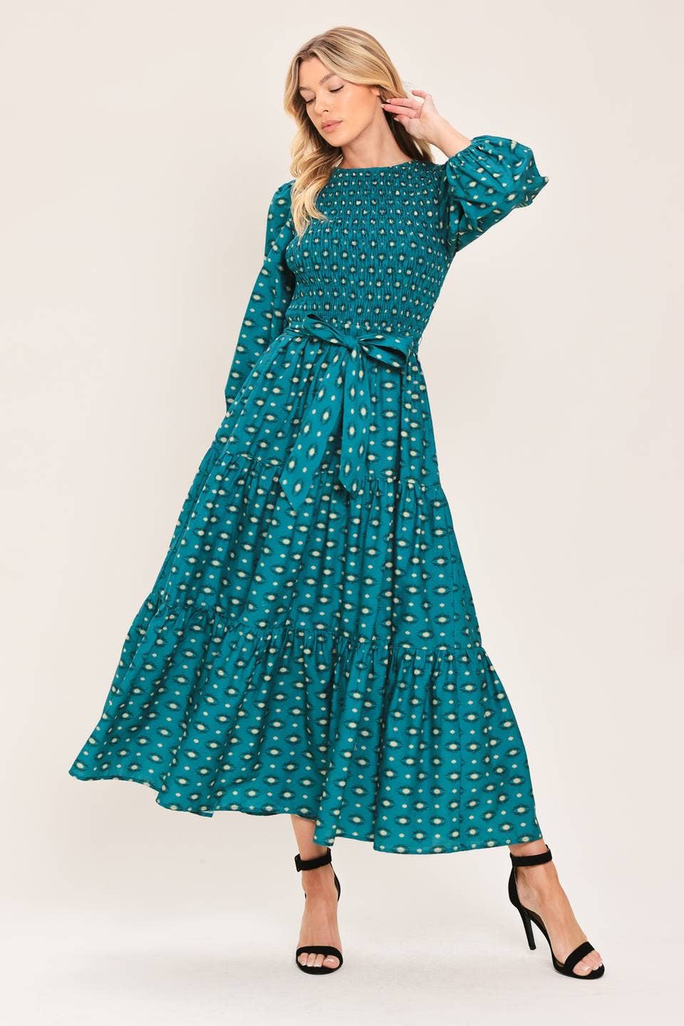 Teal Me No Lies Dress