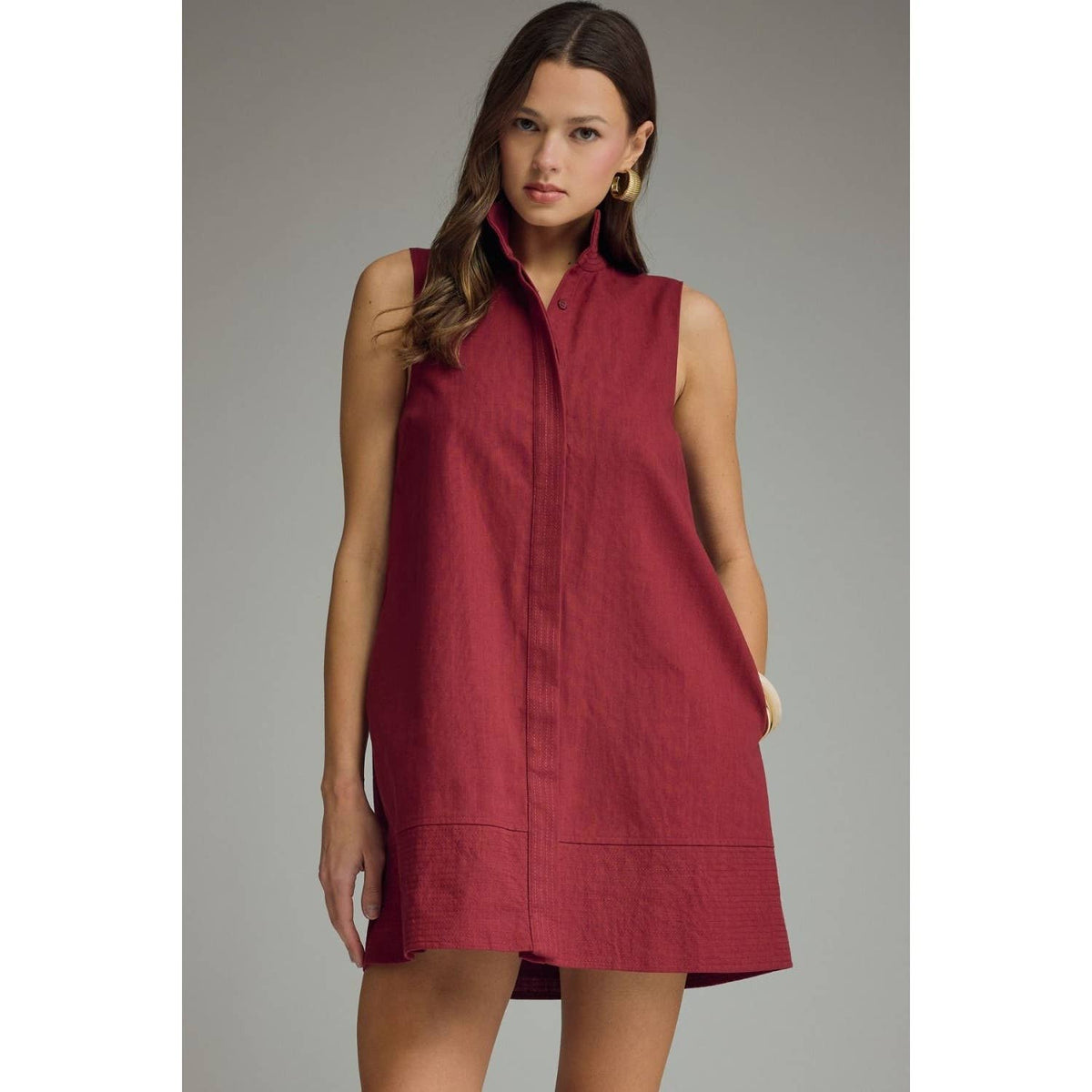 Bashful in Burgundy
