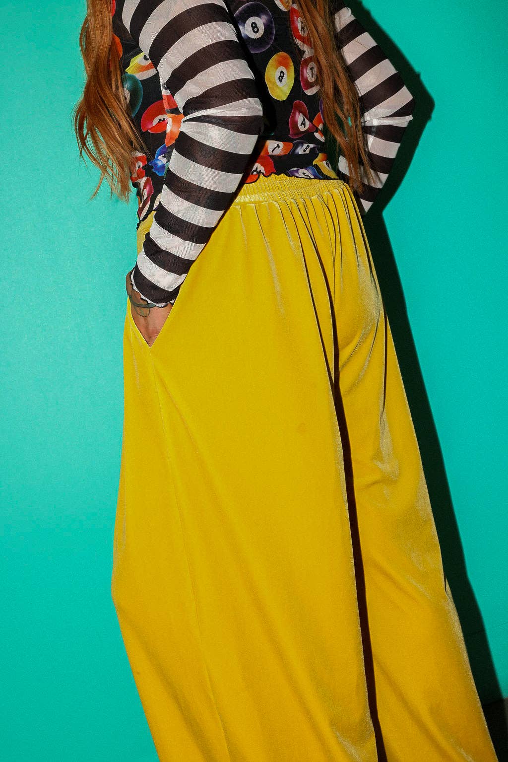 Golden Hour Wide-Leg Trousers