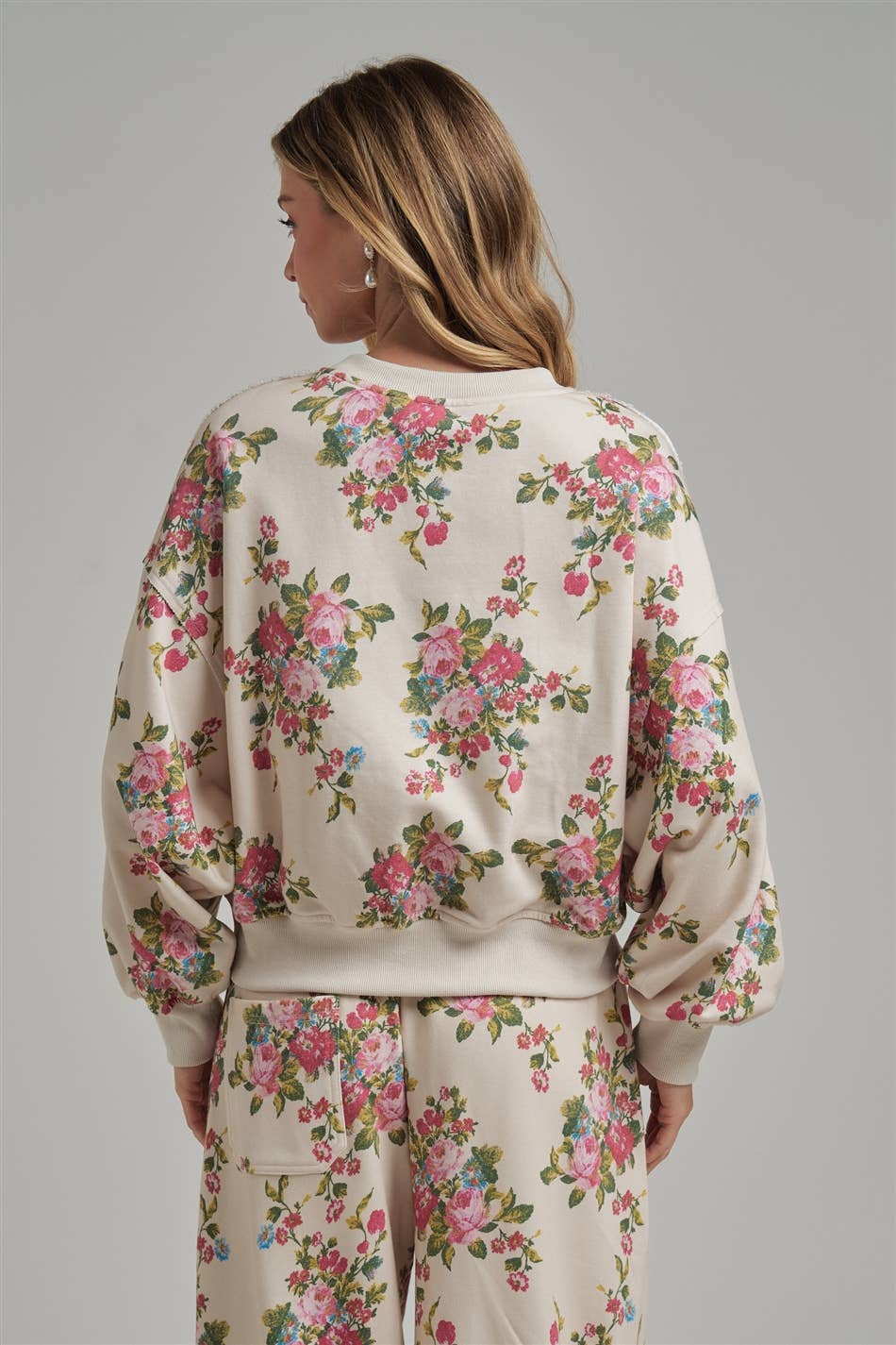 Charlie’s Floral 2 Piece Sweat Set