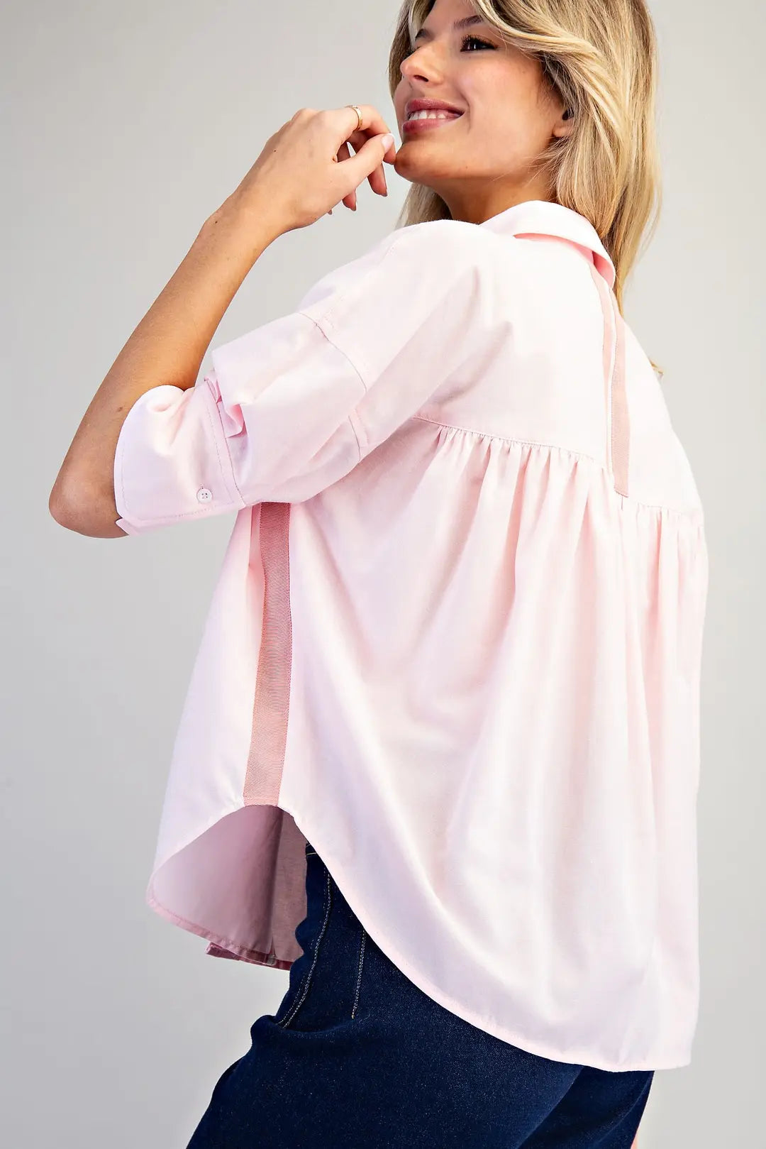 Cotton  Candy Classic Button Down