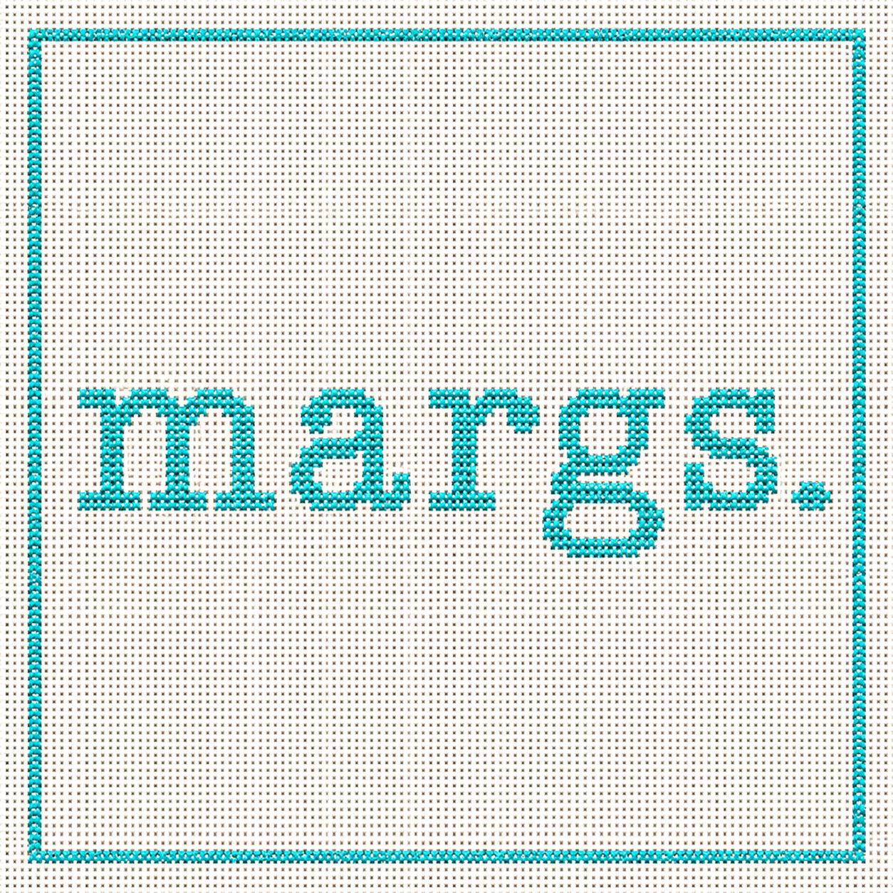 Margs Printed Needlepoint Canvas