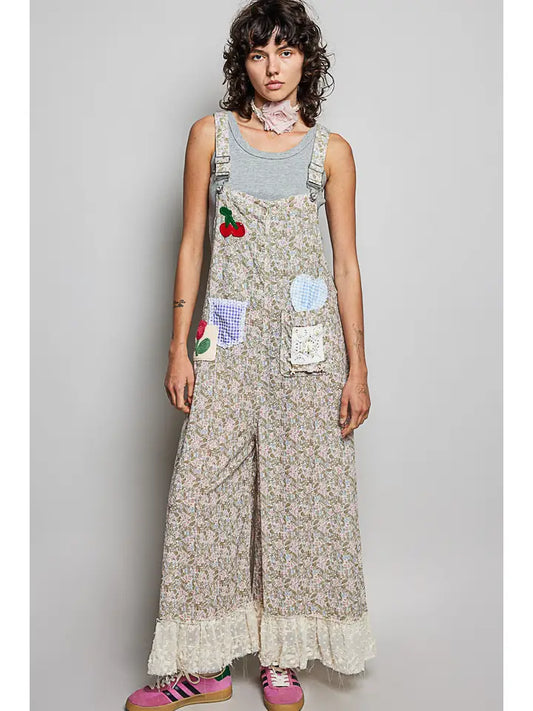 Vintage Lace Overalls