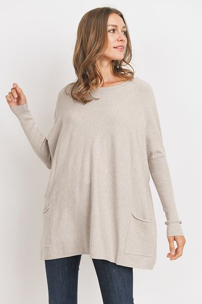 Back to the Basics Oversized Sweater