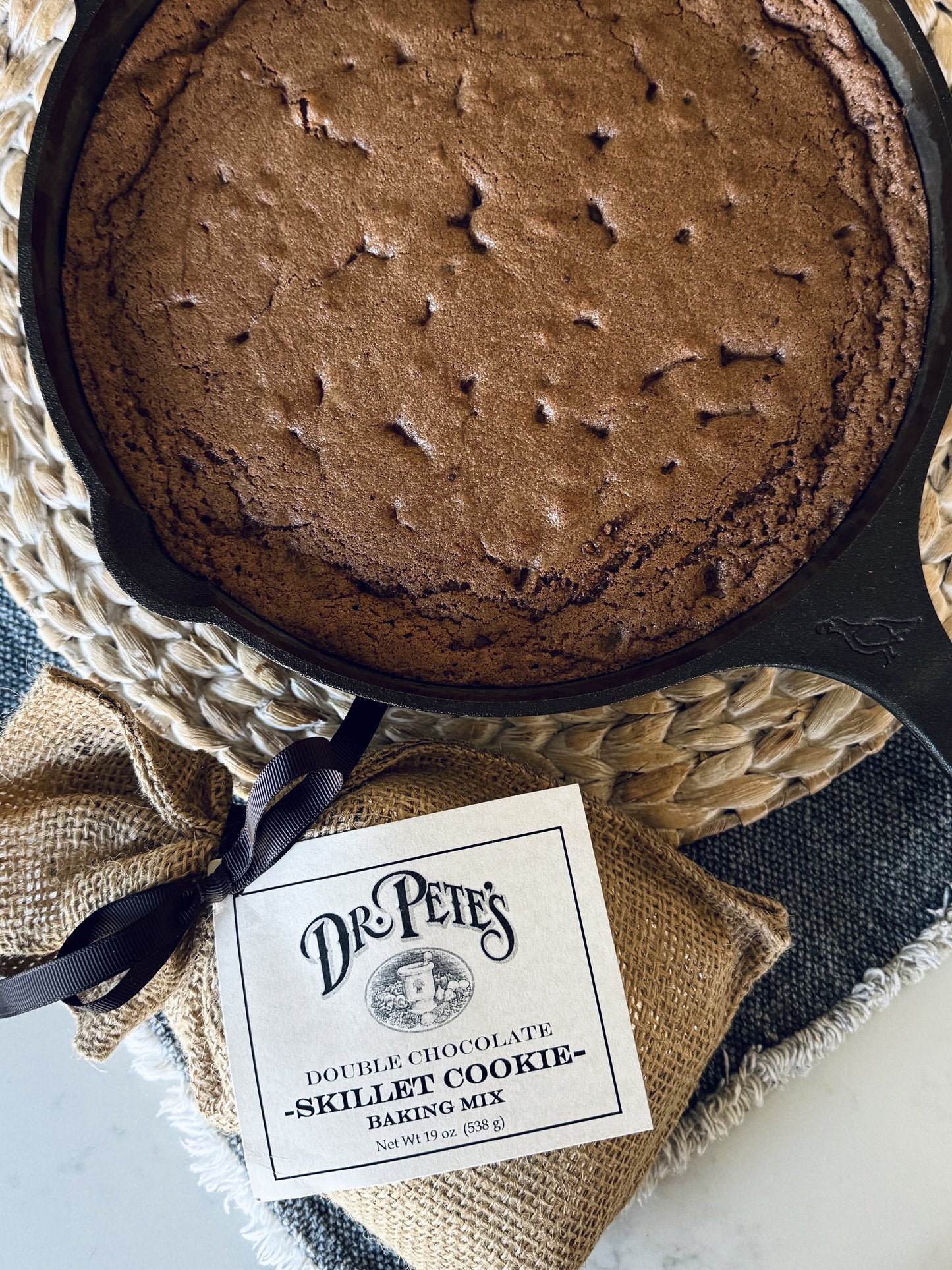 Dr Pete's Skillet Cookie