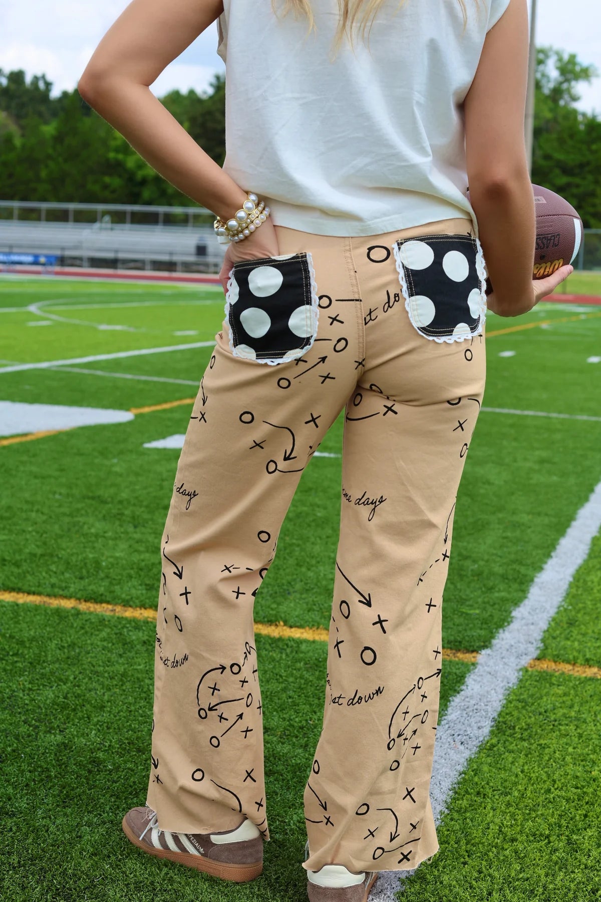 Poppy & Pine Football Plays Pant