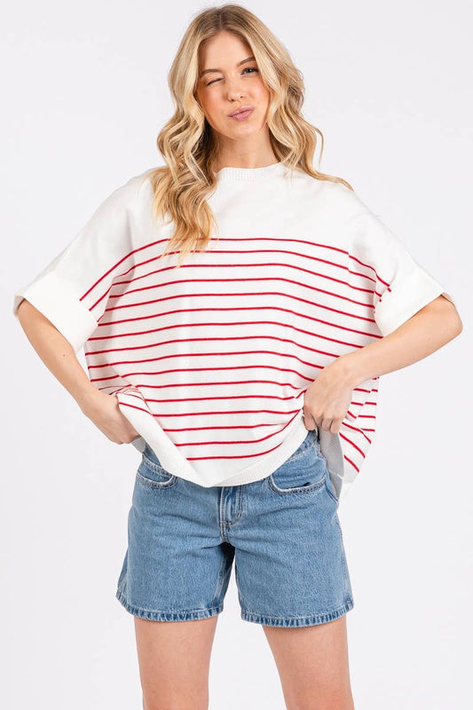 Take me to Tut Stripe Sweater