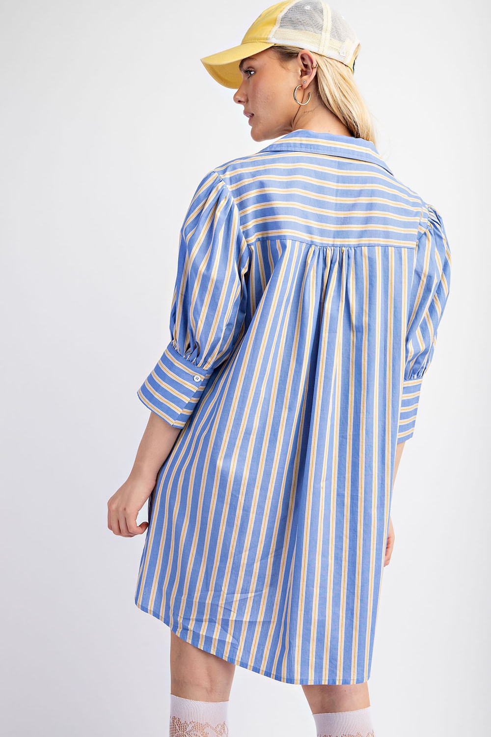 Your Boyfriend's Button Down Dress