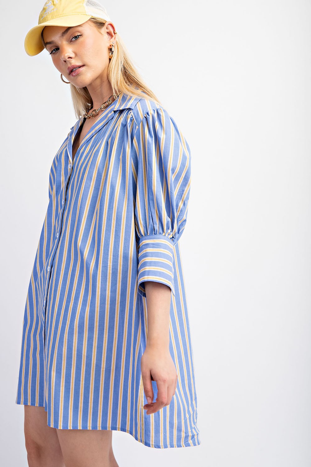 Your Boyfriend's Button Down Dress