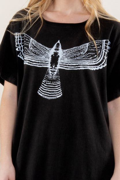 Take Flight Graphic Dress