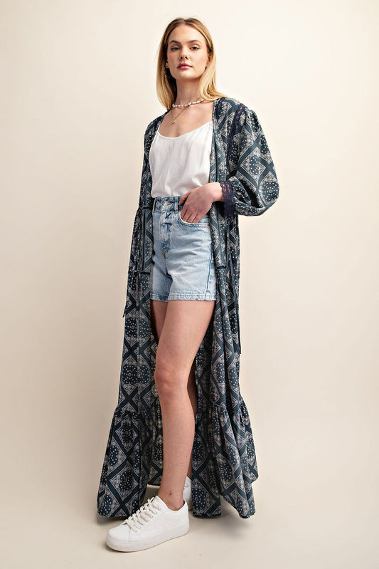 Dusty Trails Kimono