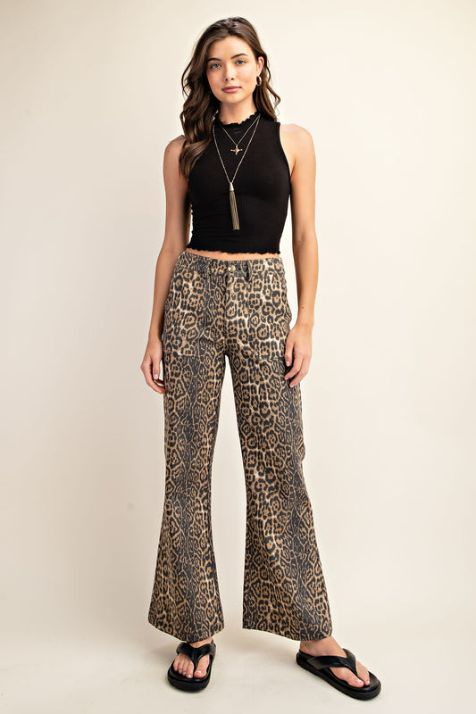 Striking in Leopard Pant