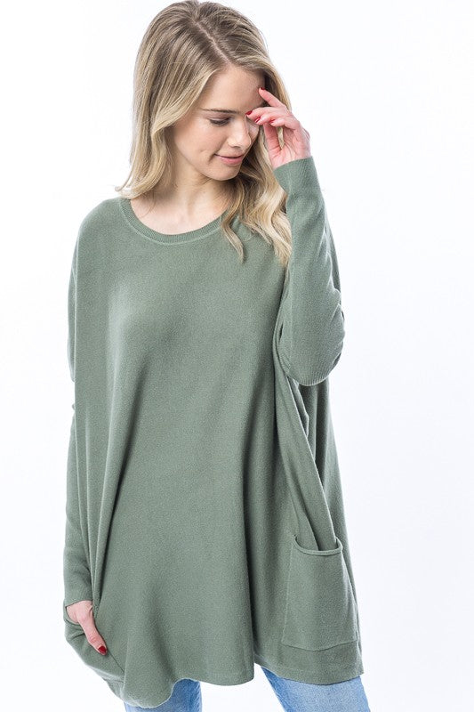 Back to the Basics Oversized Sweater