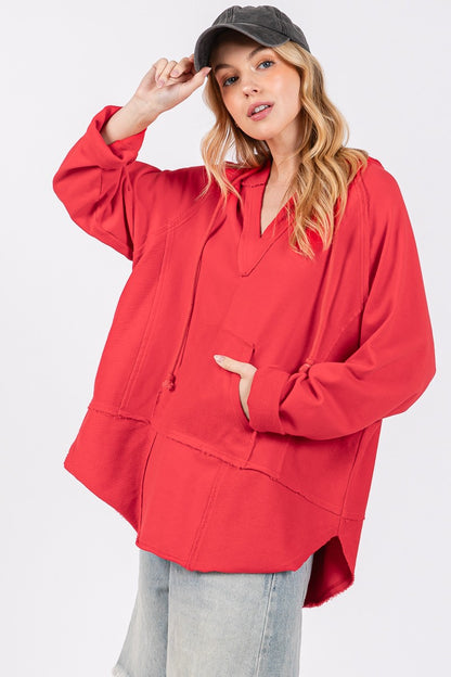 French Terry Hoodie Sweatshirt