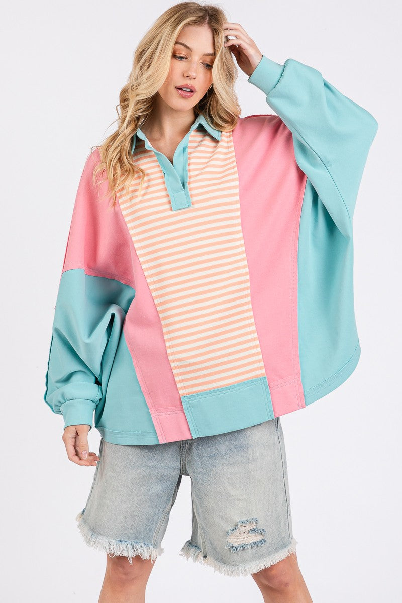 Springing into Love Oversized Top