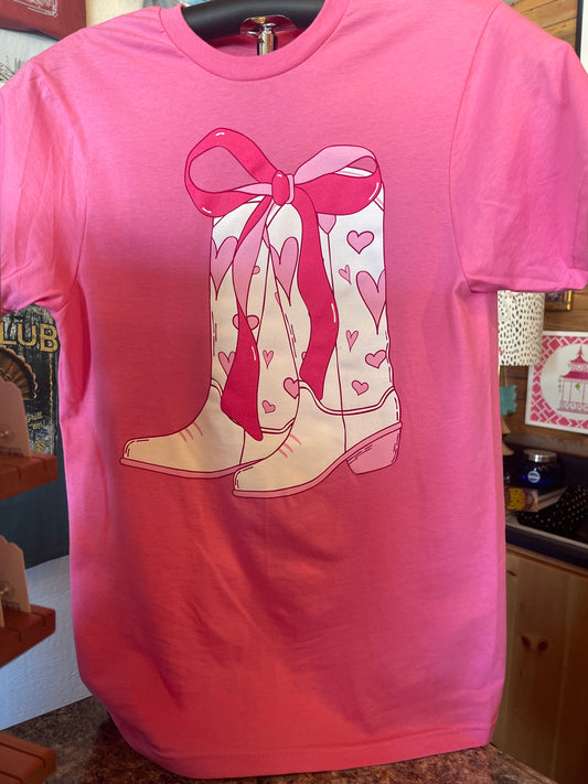 Tee of the Day- Heart Boots