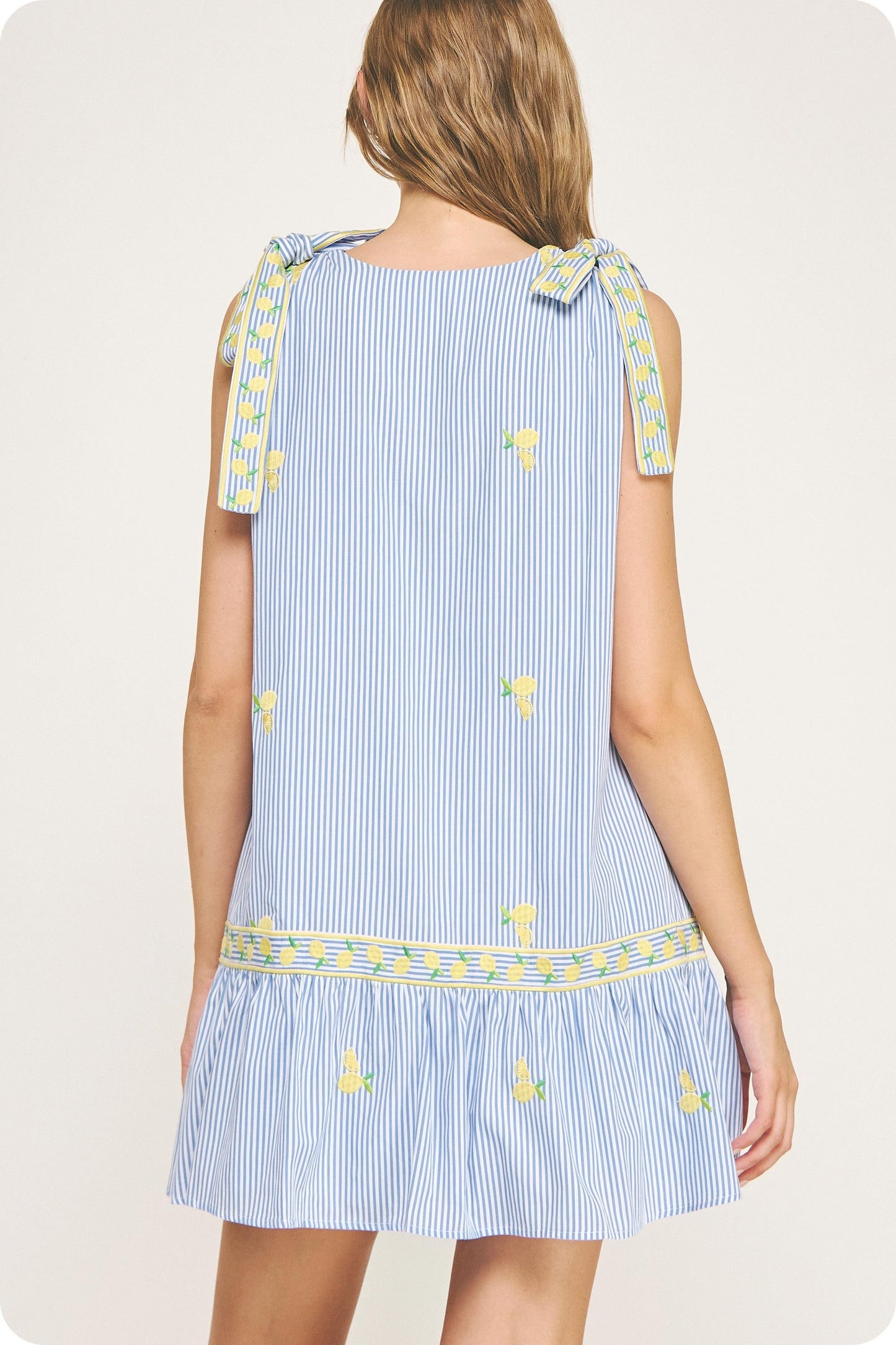 Lemon Drop Mini Dress