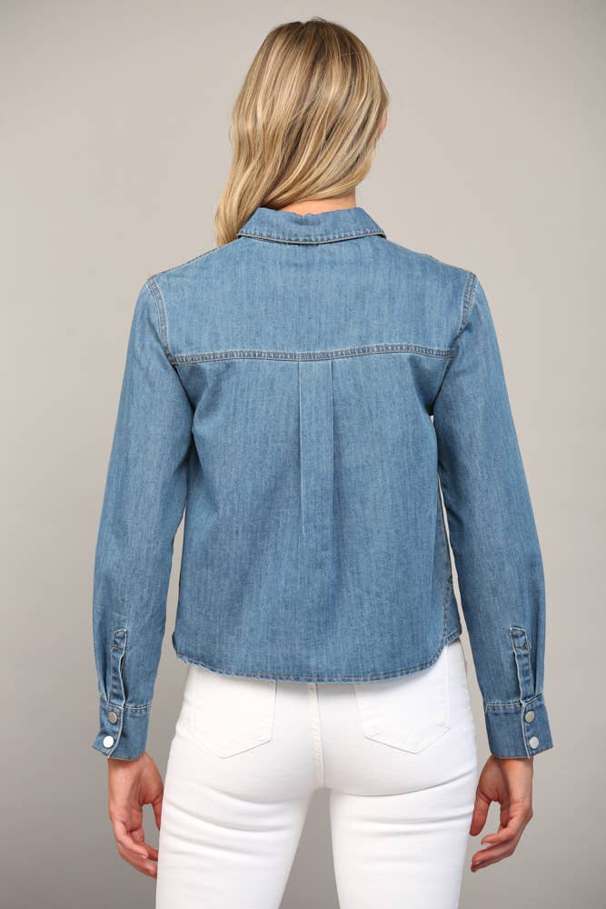 Darling in Denim Top