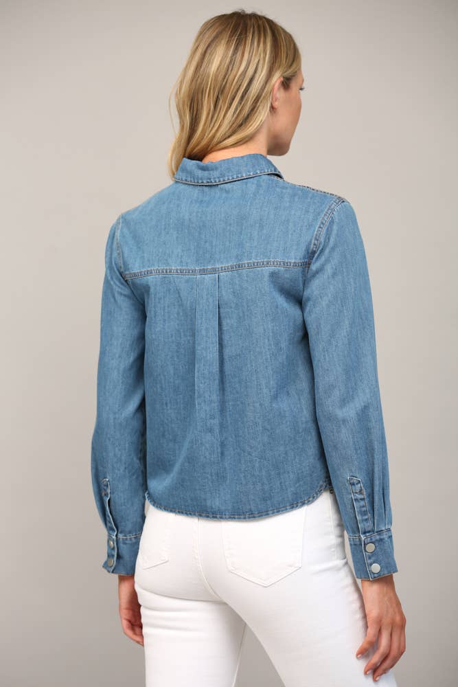 Darling in Denim Top