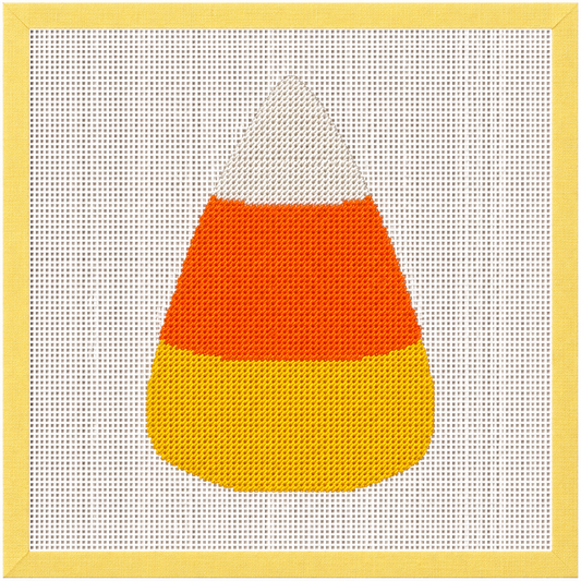 Fall Candy Corn Needlepoint Canvas