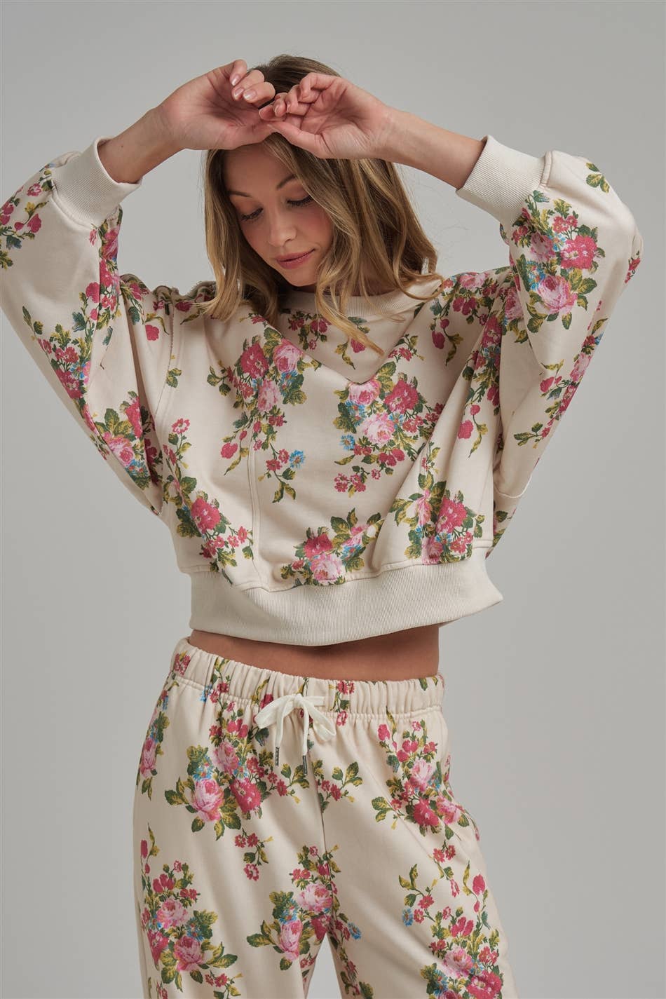 Charlie’s Floral 2 Piece Sweat Set