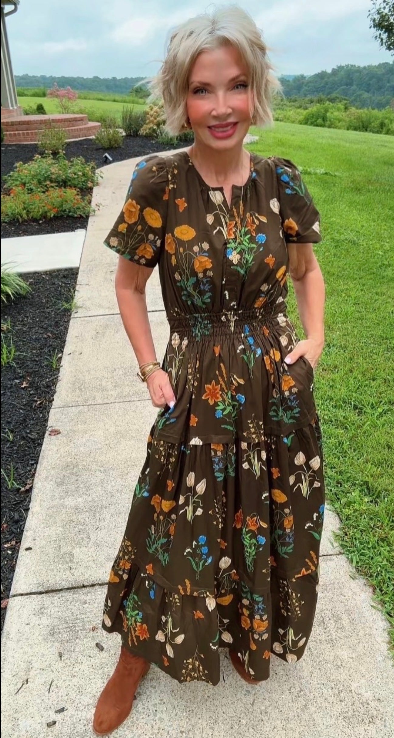 The Leah Floral Dress