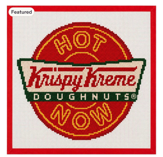 Krispy Kreme Needlepoint Canvas