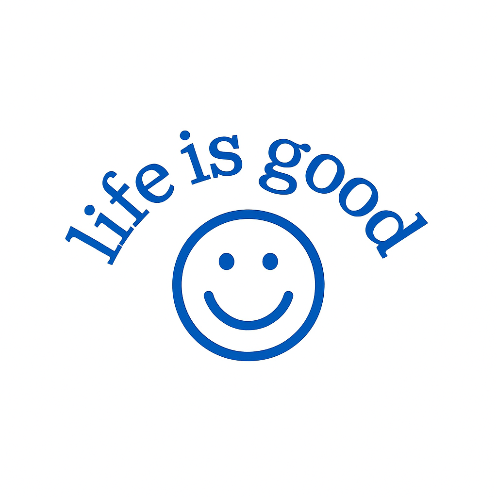 Life is Good Reversible Sweatshirt