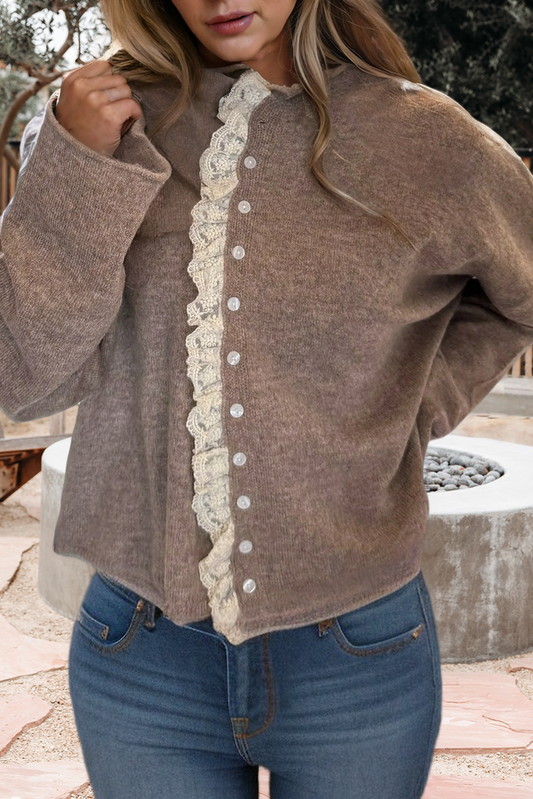 A Touch of Lace Sweater