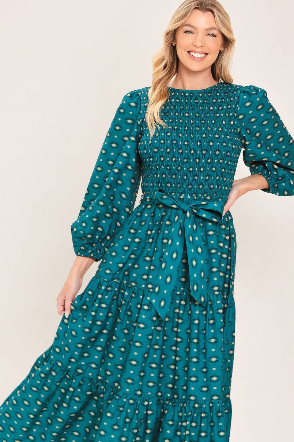Teal Me No Lies Dress