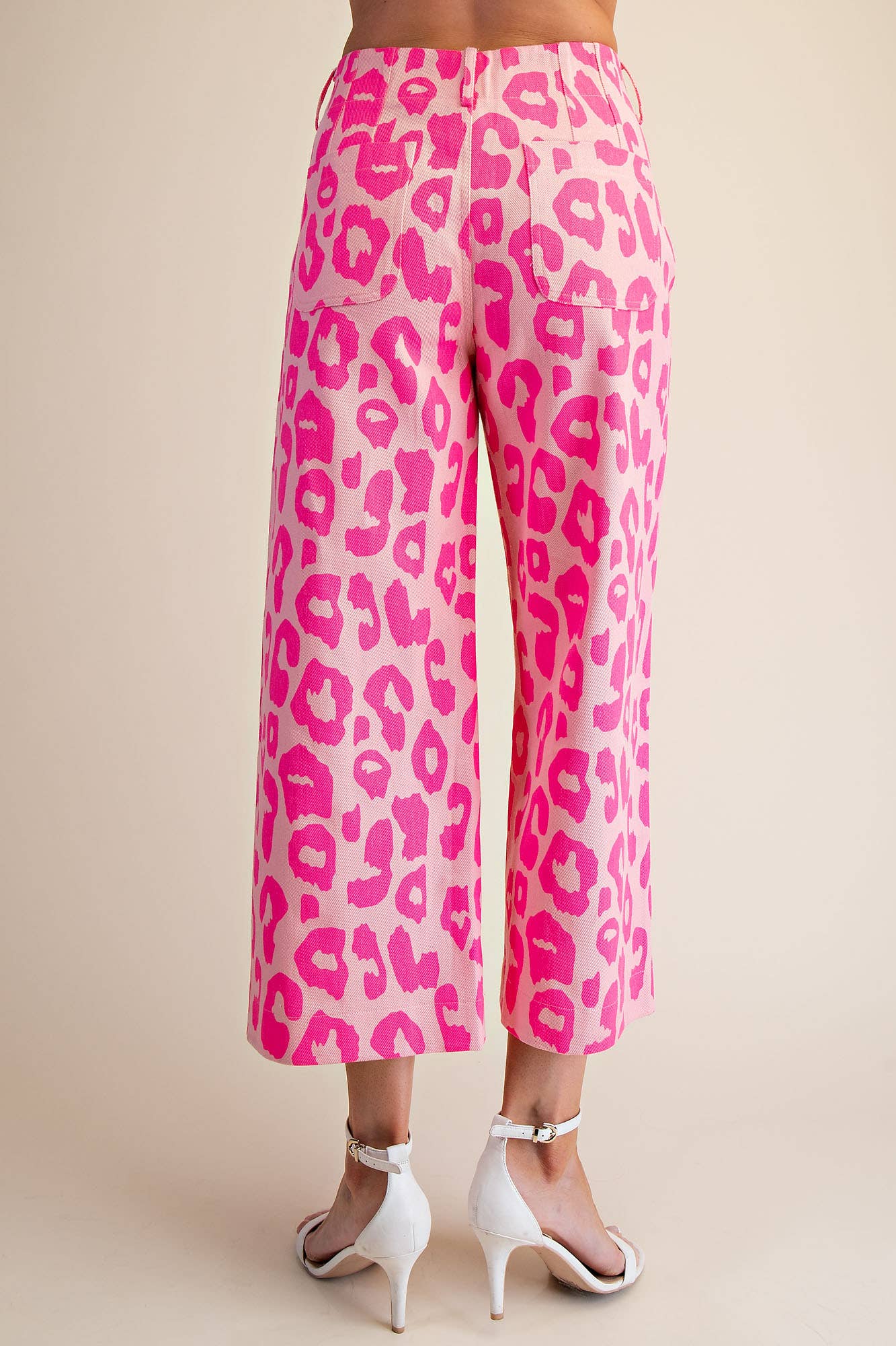 Colette Neon Green Leopard Pant