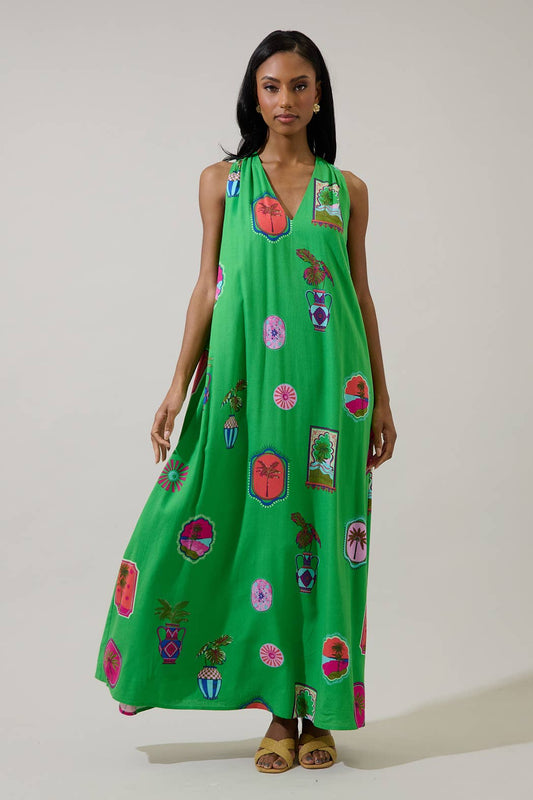Dreaming of a Vacay Halter Dress