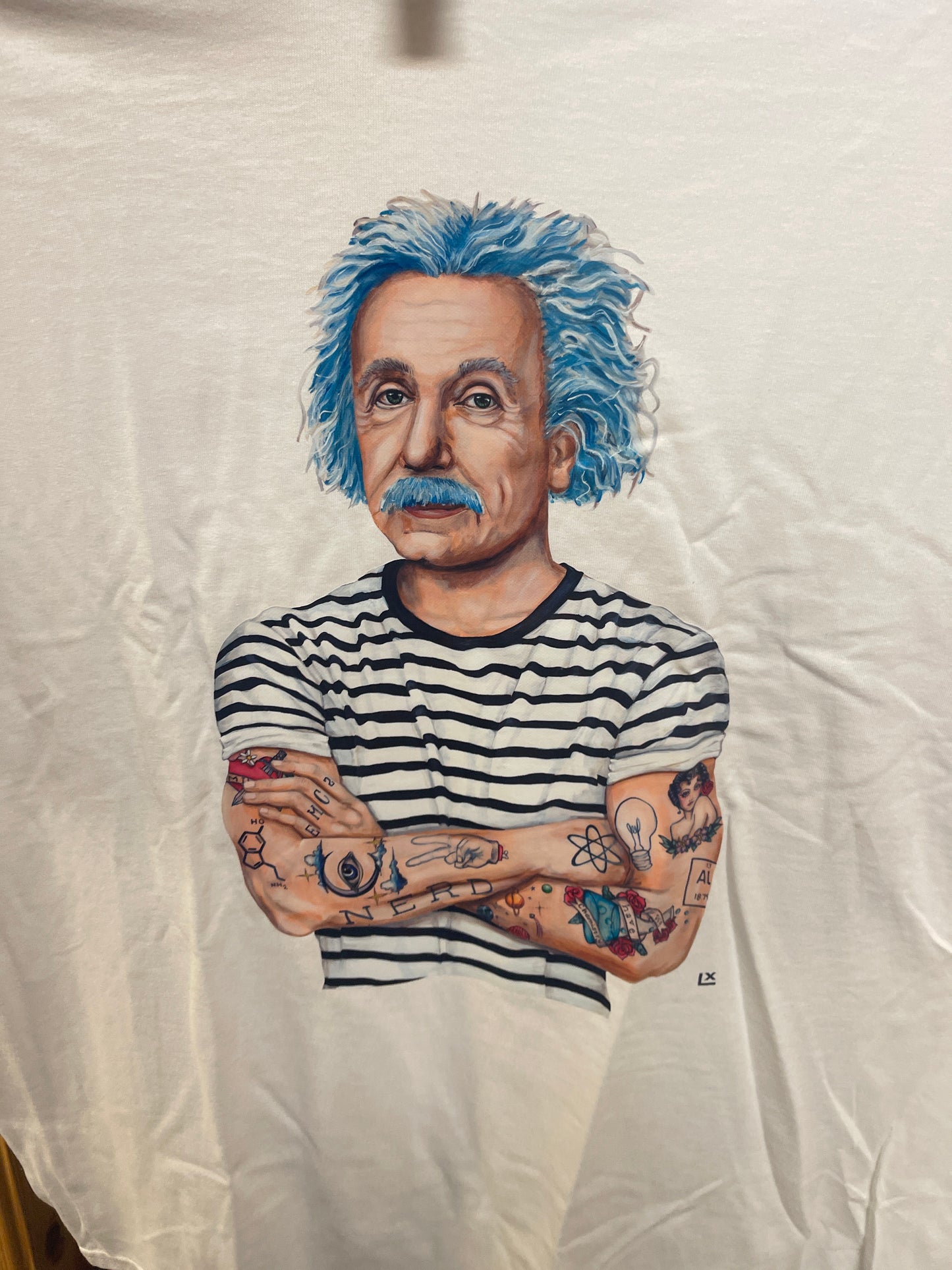 Einstein Tattoo Top