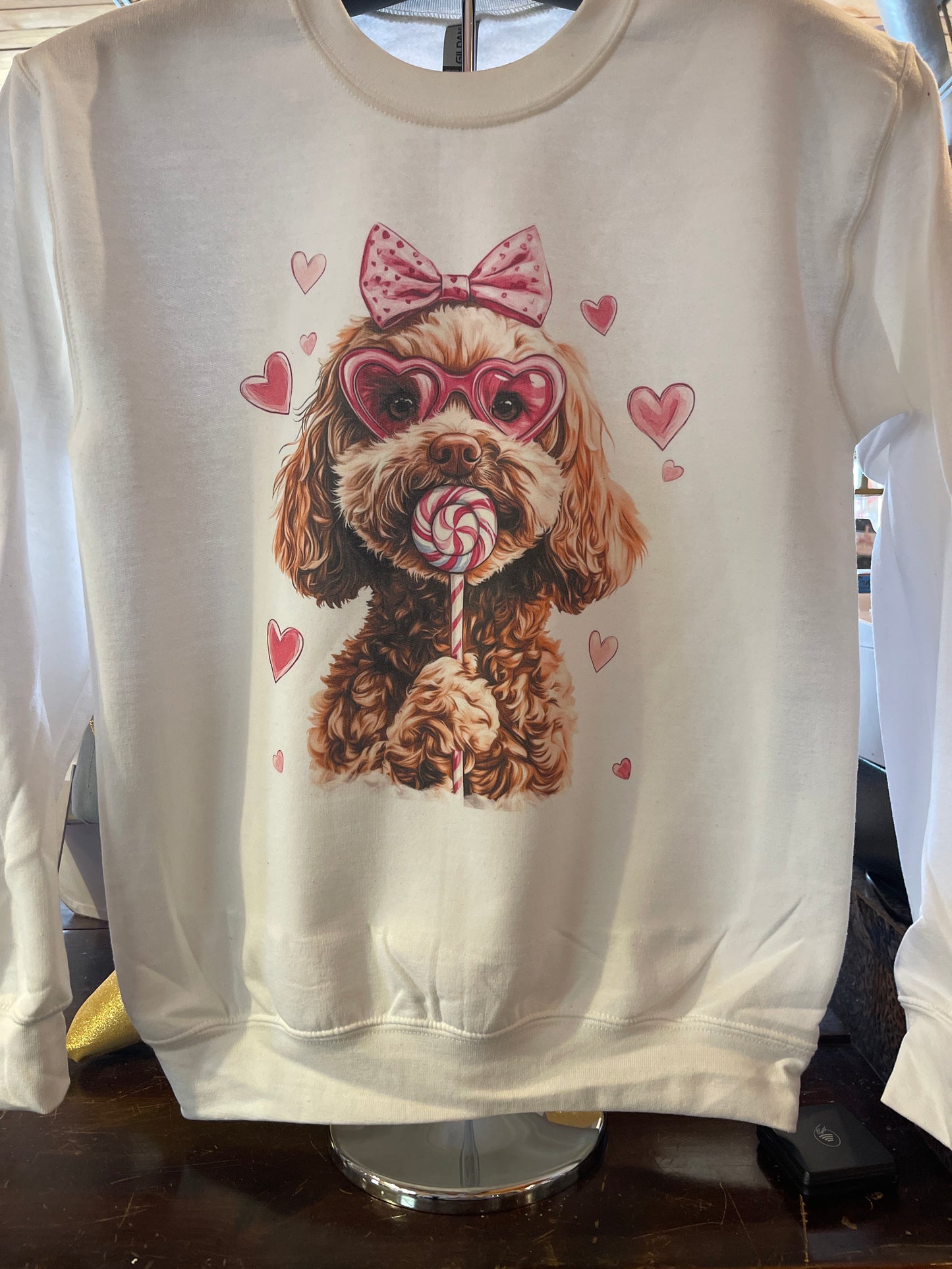 Valentine Doodle Sweatshirt