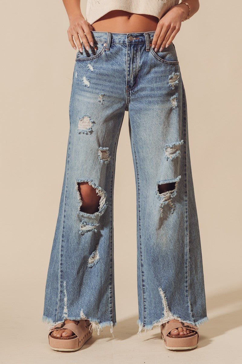 That's So Me Distressed Jeans