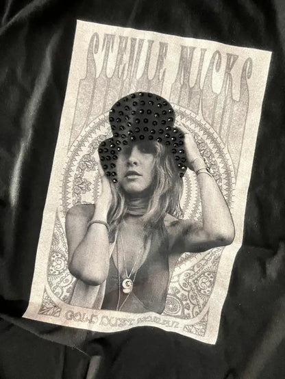 Studded Stevie Nicks Concert Tee