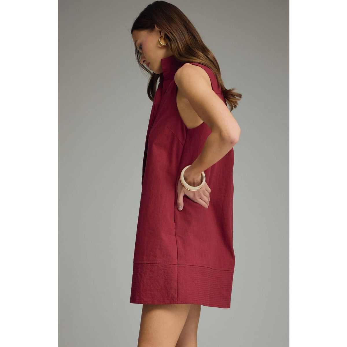 Bashful in Burgundy