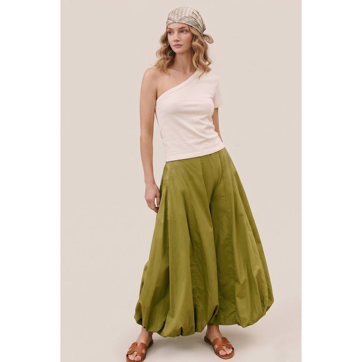 Bubble Oversized Cuffs Balloon Pants