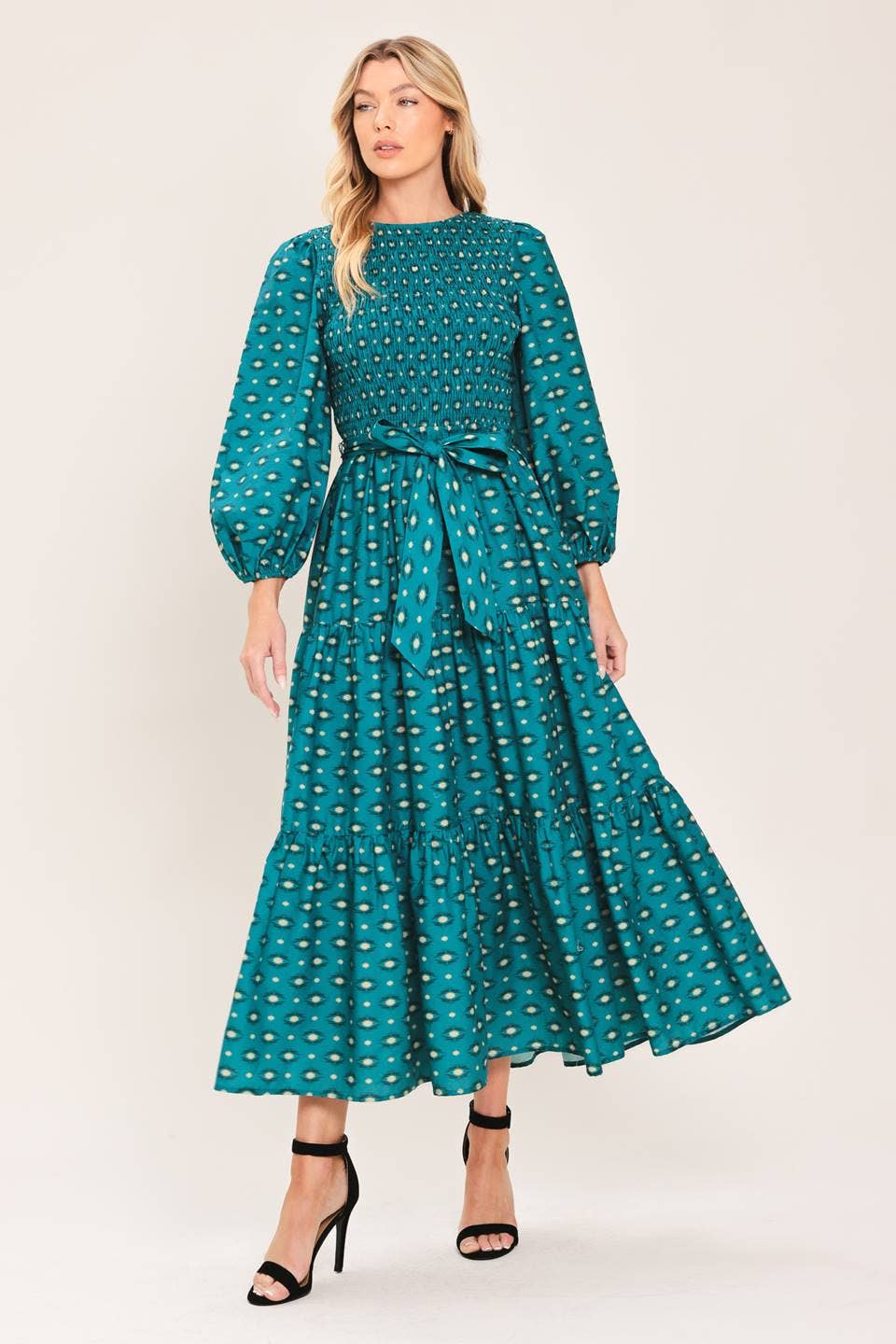 Teal Me No Lies Dress