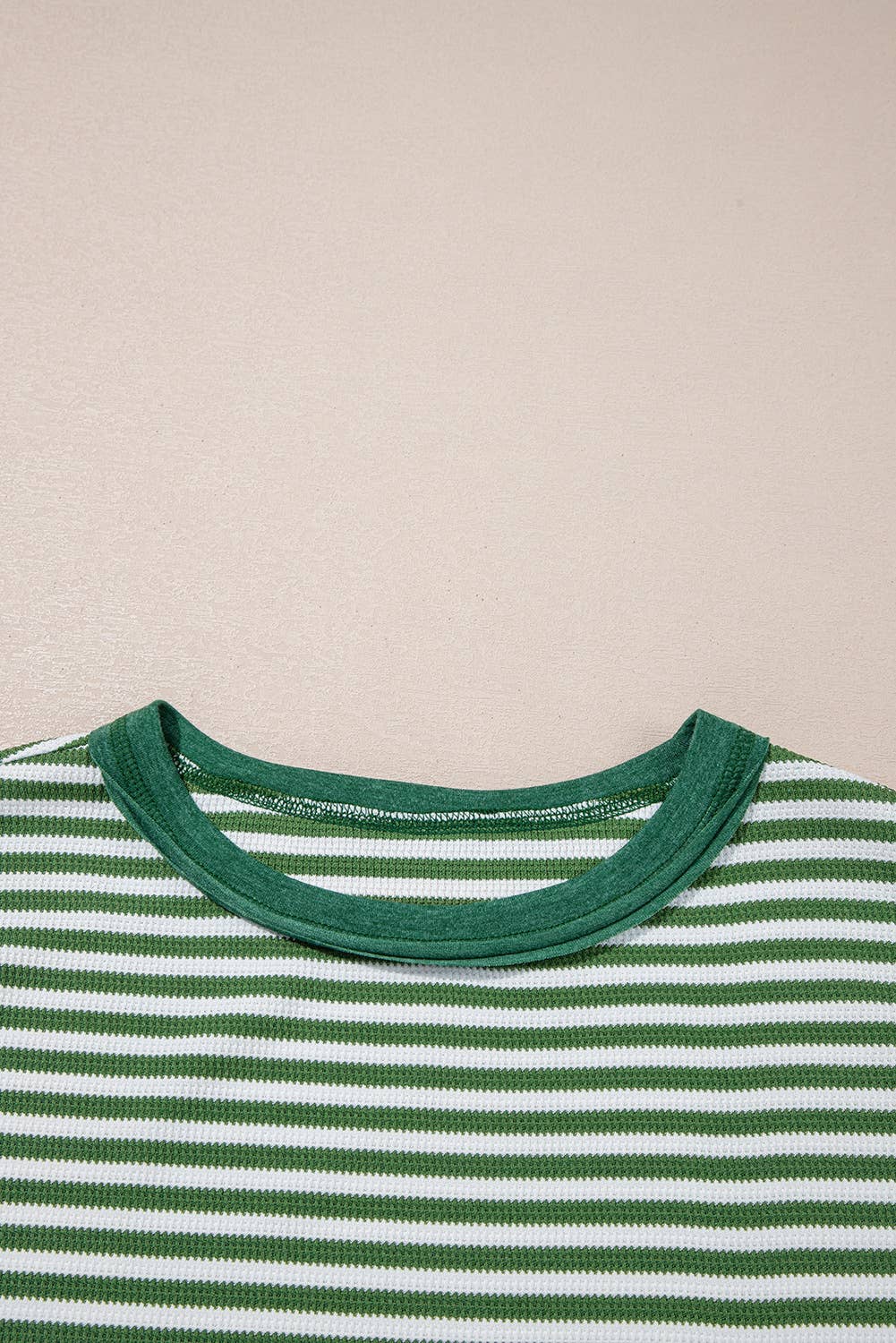 Stripe Thermal Knit Top